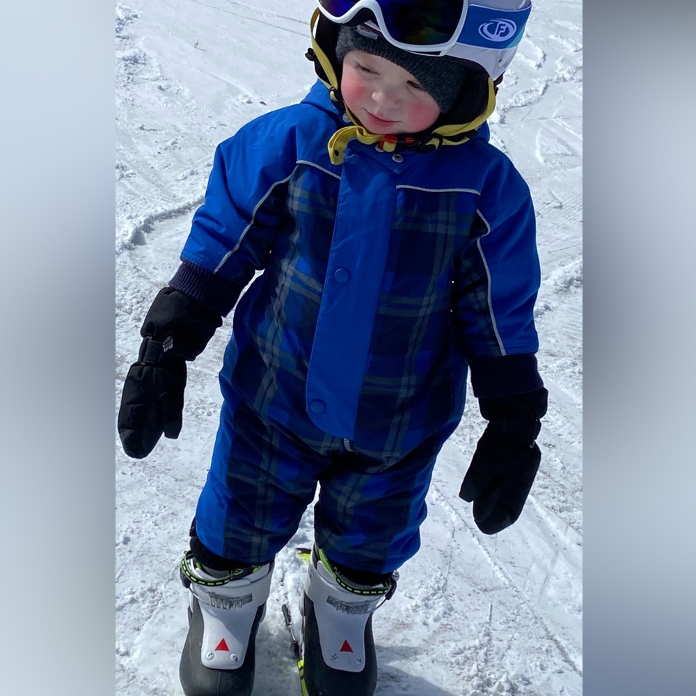 One-piece snowsuit